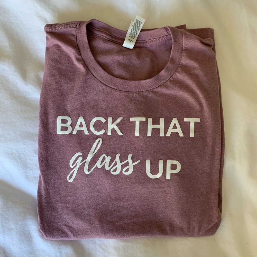 Slogan tee shirt